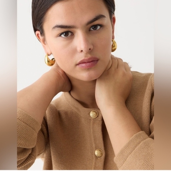 J.Crew Emilie Patch-Pocket Sweater Lady Jacket - Picture 4 of 11